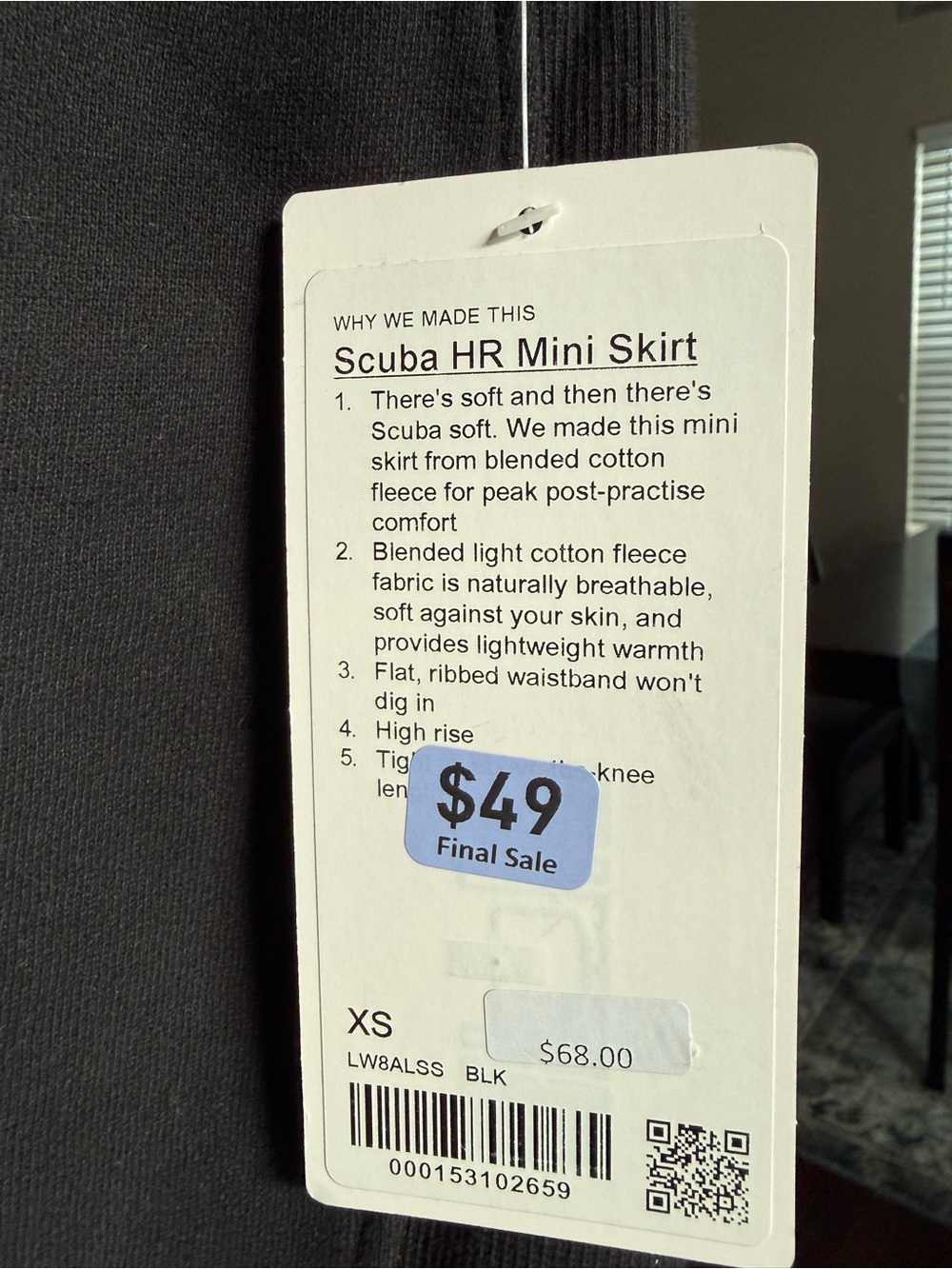 Lululemon Black Women’s Mini Skirt - Picture 5 of 6
